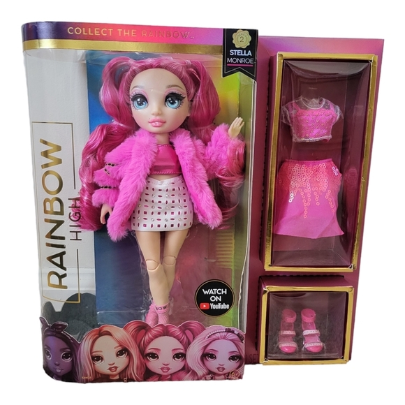 MGA Entertainment Other - Rainbow High Stella Monroe Fashion Doll with 2 Outfits New in Box